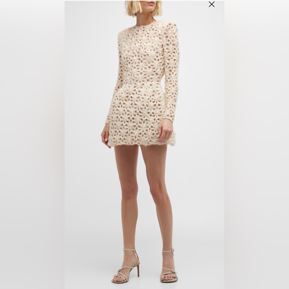 Bronx and Banco Casey Mini Dress in Beige size Small